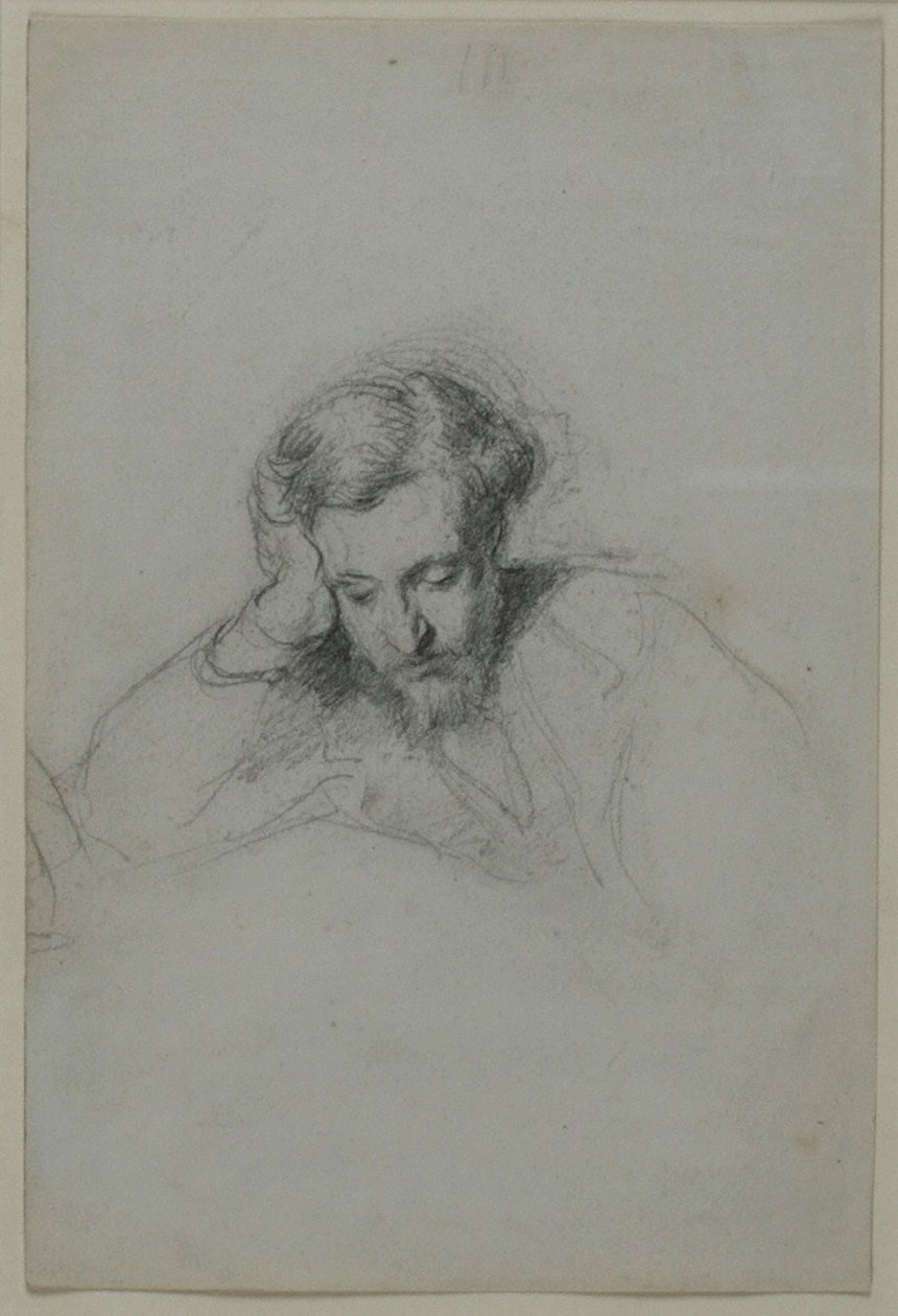 Porträt des Dichters Heinrich Heine 1797-1856, 1853 von Marcellin Gilbert Desboutins