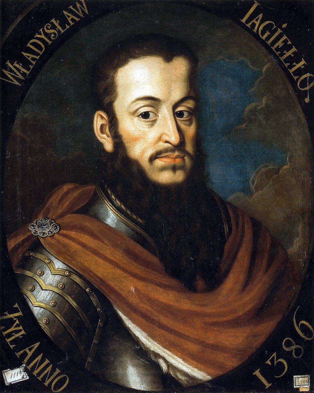 Ladislas II Jagellon (Ladislas II von Polen) (1352 oder 1362-1434) - Porträt von König Wladyslaw II. Jagiello von Marcello Bacciarelli