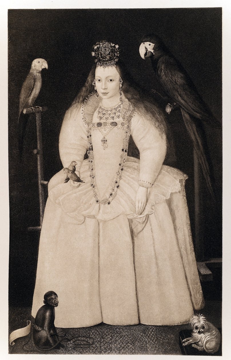 Arabella Stewart von Marcus Garret Gheeraerts the Younger