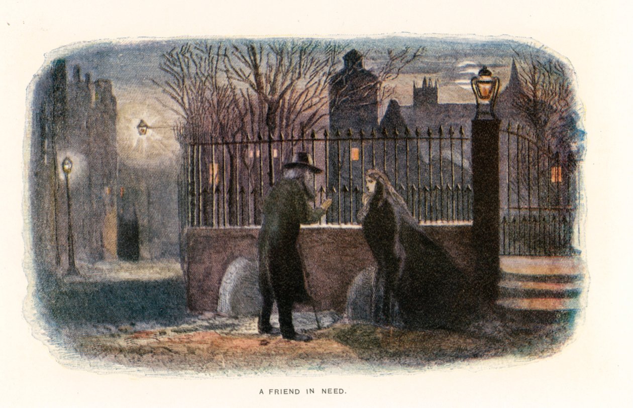 Illustration für Unser gemeinsamer Freund von Marcus (after) Stone