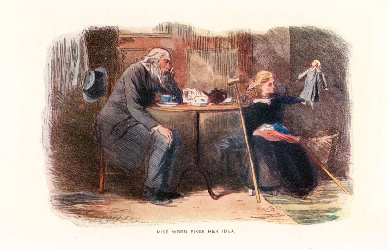 Illustration für Unser gemeinsamer Freund von Marcus (after) Stone