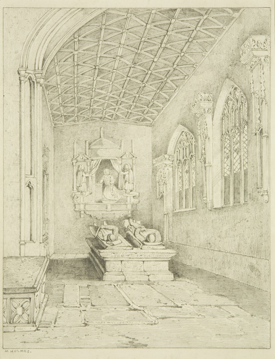 Monument im Südschiff von St. Mark