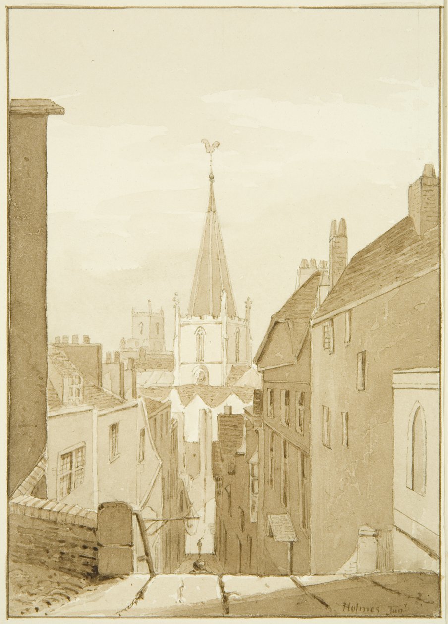 Queen Street (später Christmas Steps) von Marcus H. Homes