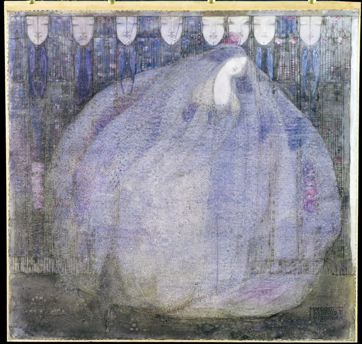 Der geheimnisvolle Garten, 1911 von Margaret MacDonald Mackintosh