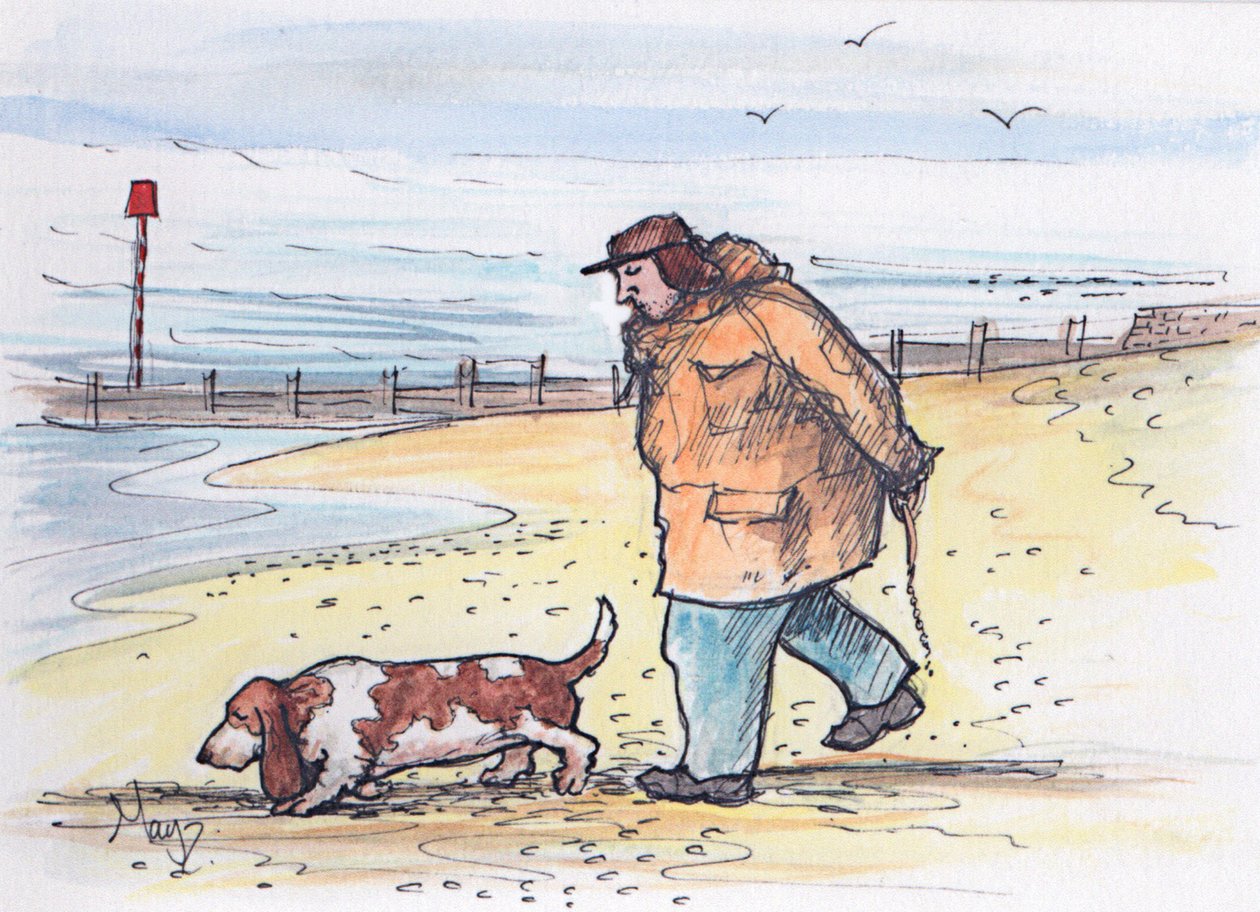 Mit dem Hund spazieren - 02 von Margaret Loxton