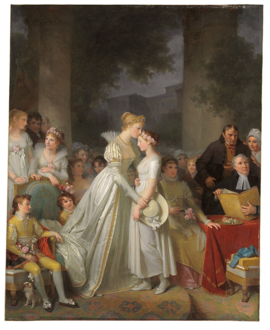 Der Schutzkuss der örtlichen Burgherrin von Marguerite Gerard