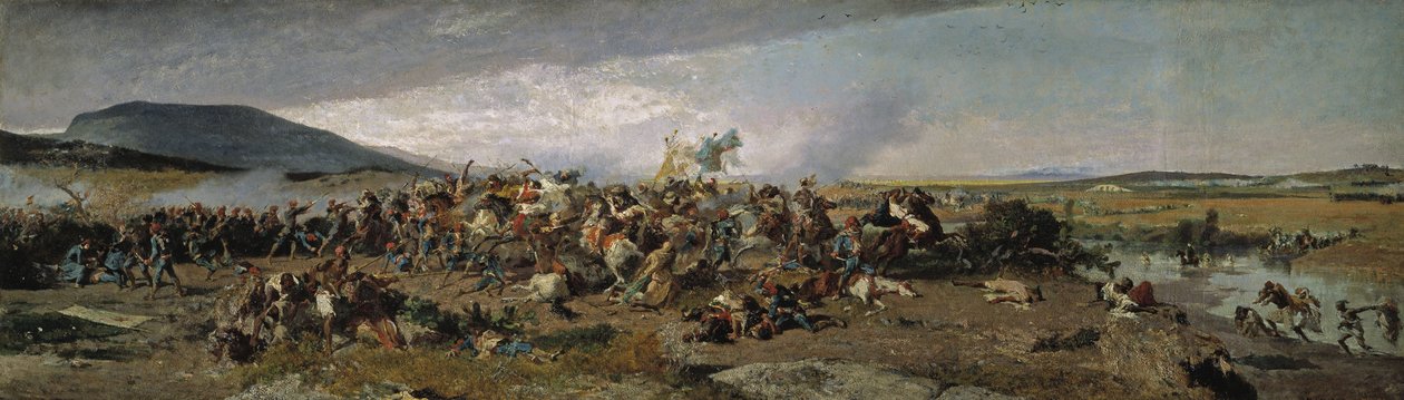 Die Schlacht von Wad-Ras, 1863 von Marià Fortuny