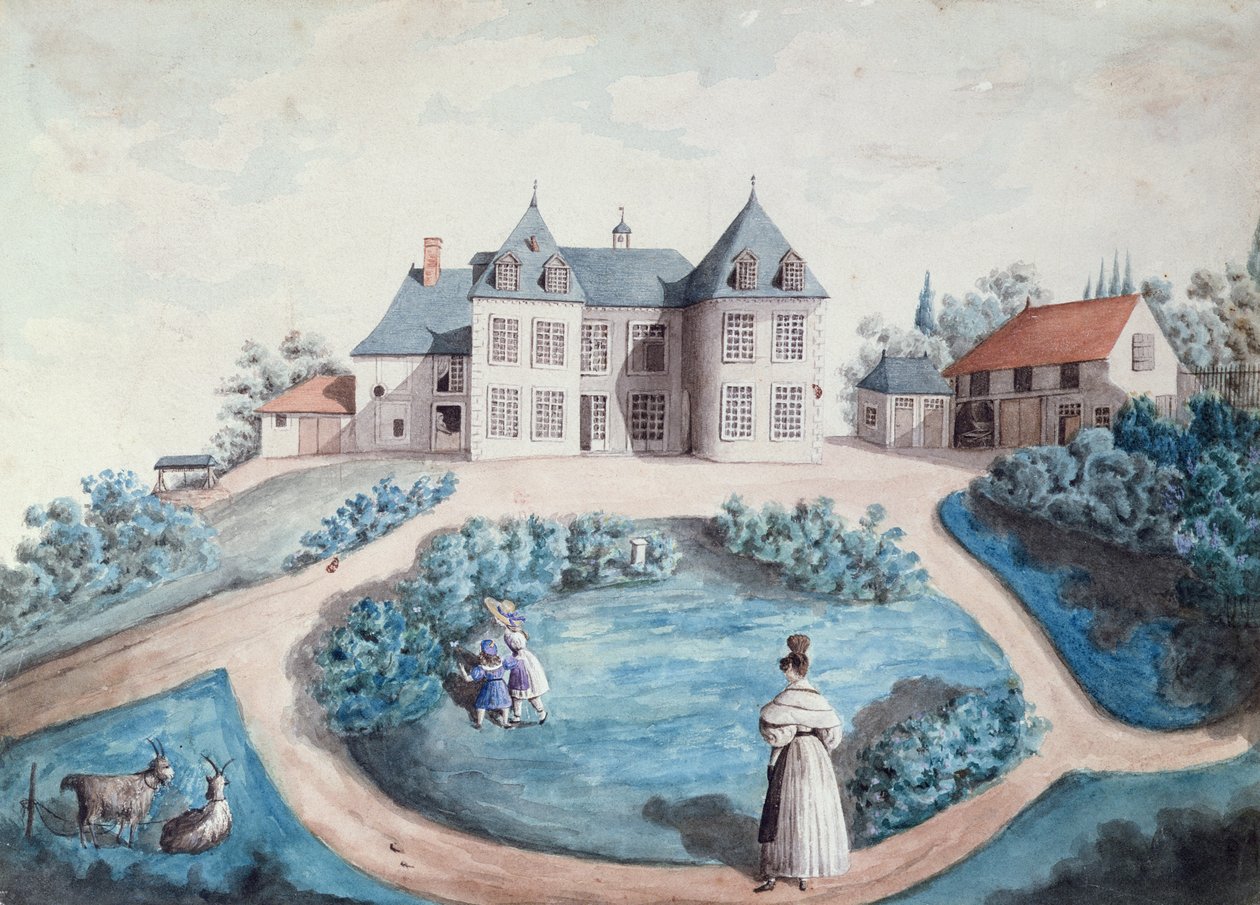 Darstellung von Le Lys dans la Vallee von Honore de Balzac (1799-1850) von Maria du Fresnay