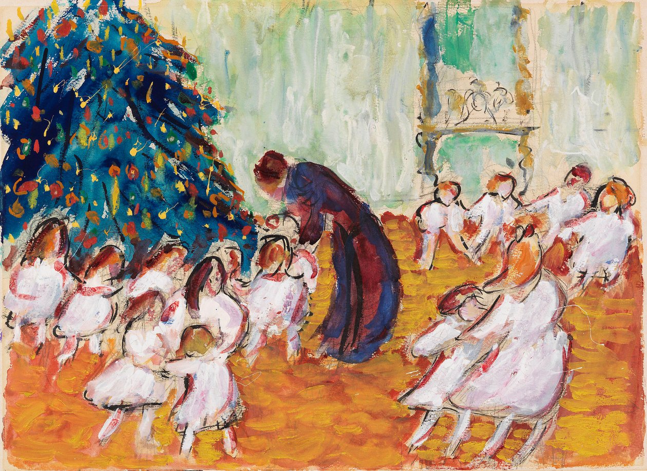 Weihnachtsbaum, 1911 von Marianne von Werefkin