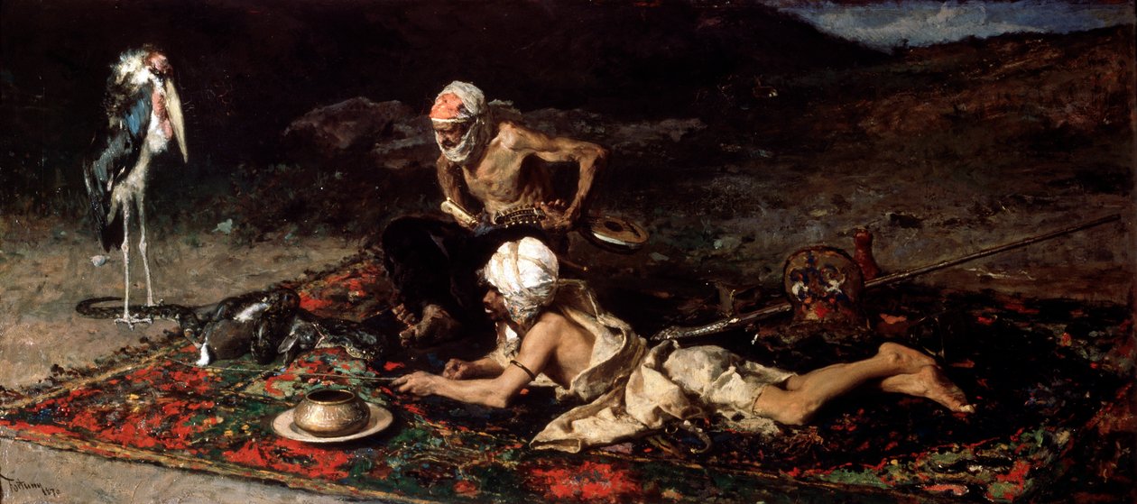 Die Schlangenbeschwörer, 1870 von Mariano José María Bernardo Fortuny y Carbó