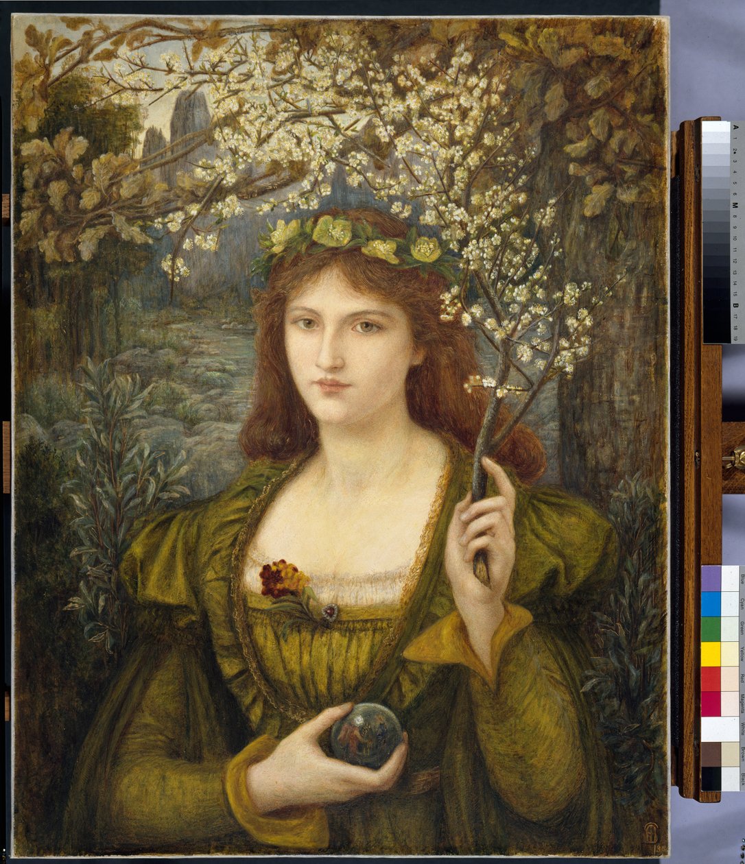 Madonna Pietra Degli Scrovigni von Marie Spartali Stillman