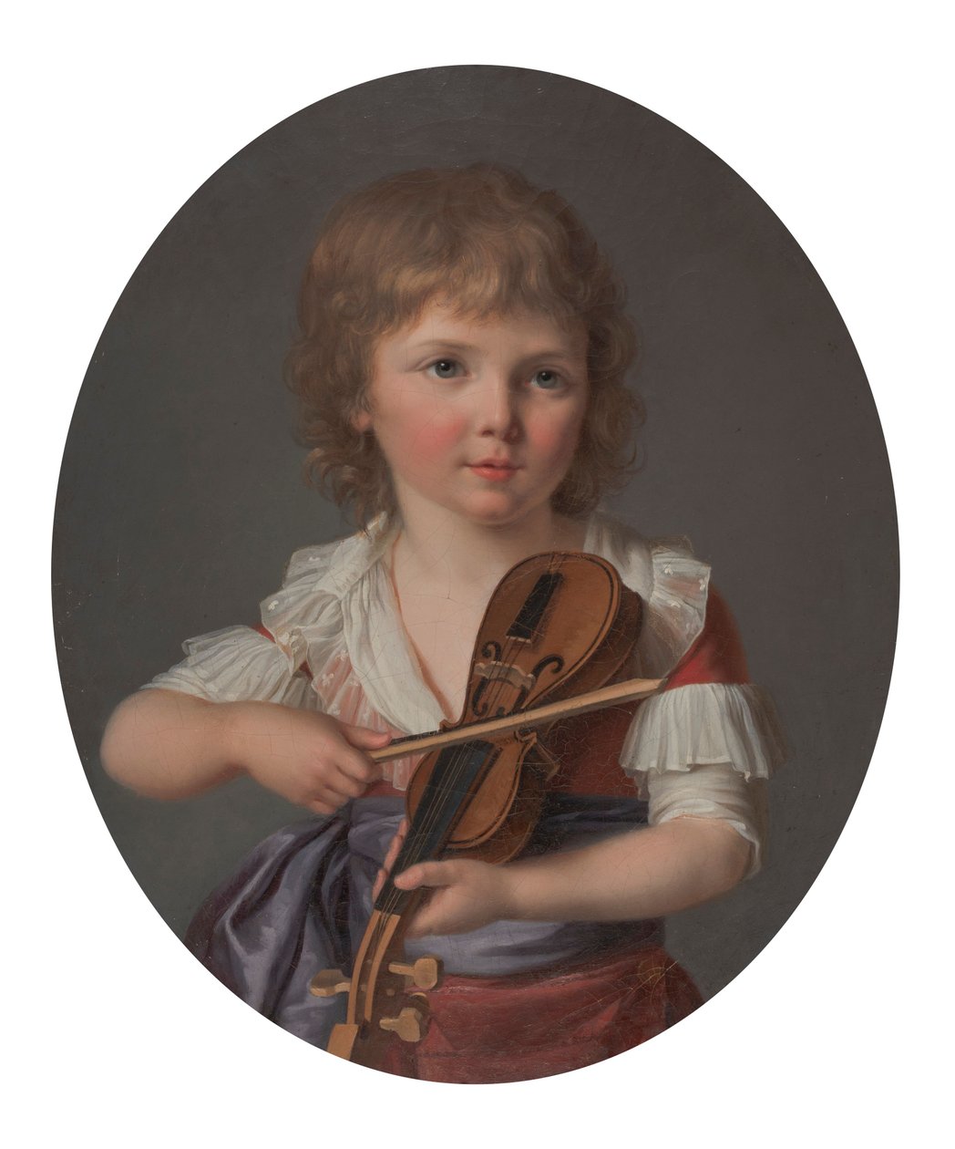 Meister Henri Gabiou spielt die Violine von Marie Victoire Lemoine