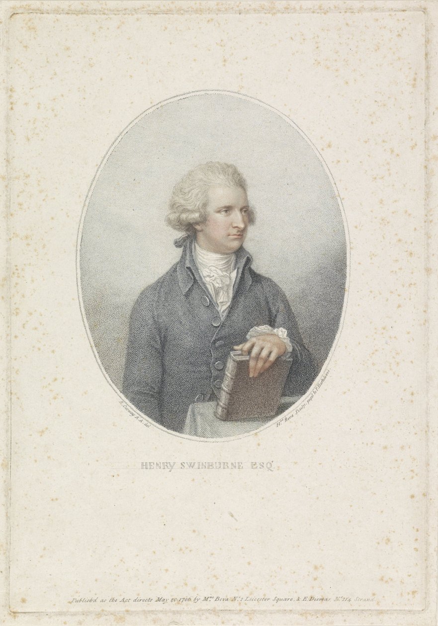 Porträt von Henry Swinburne von Marino Bovi