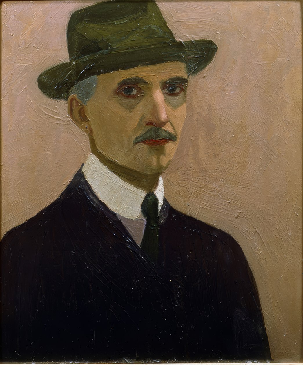 Selbstbildnis Marius Borgeaud von Marius Borgeaud