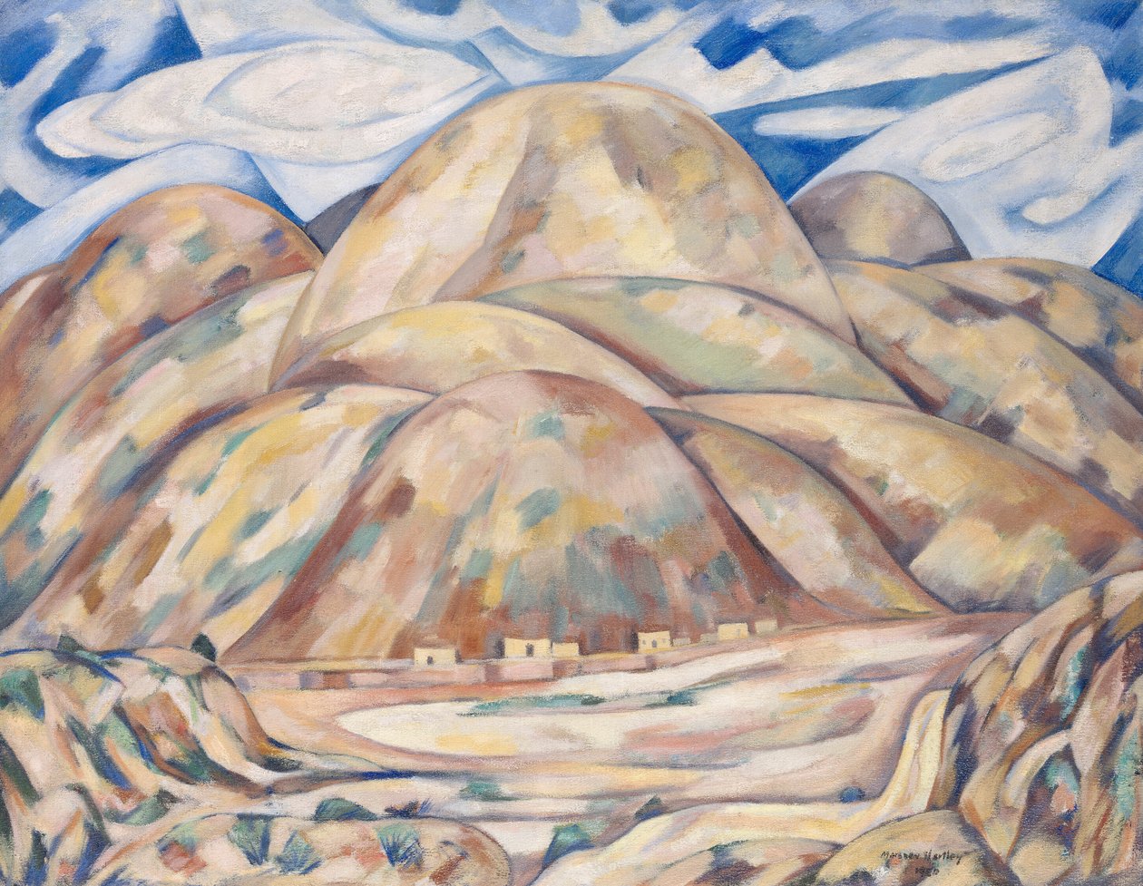 Landschaft Nr. 3, Cash Entry Mines, New Mexico von Marsden Hartley