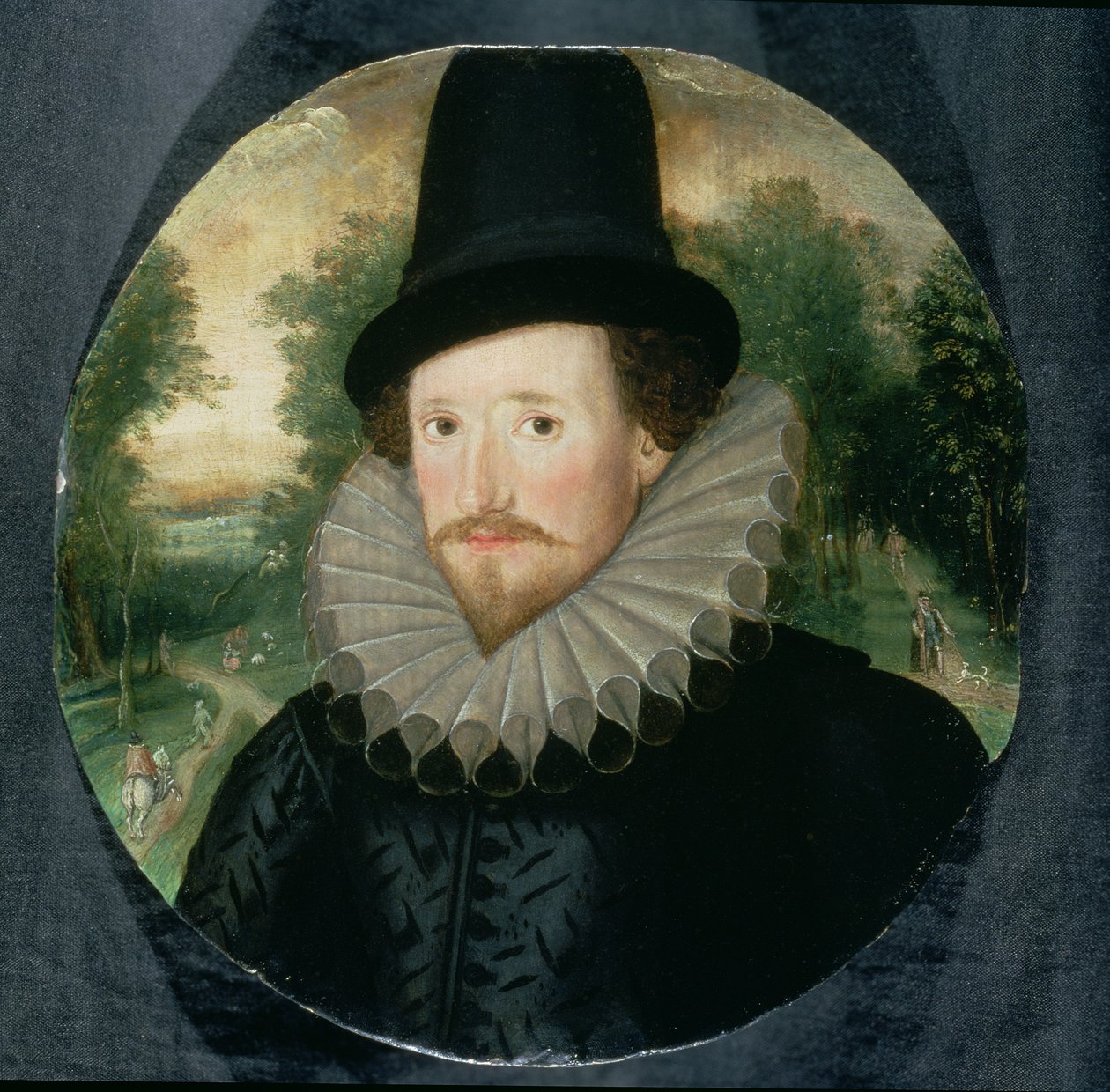 Porträt eines Mannes mit Hut von Marten Valckenborch  the van Elder
