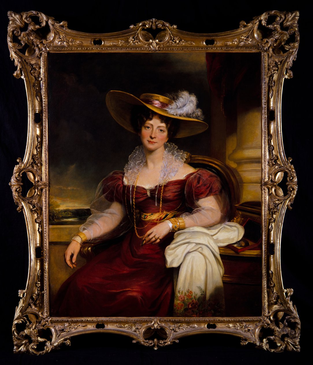 Herzogin von Rutland von Martin Archer Shee: Kunstdruck