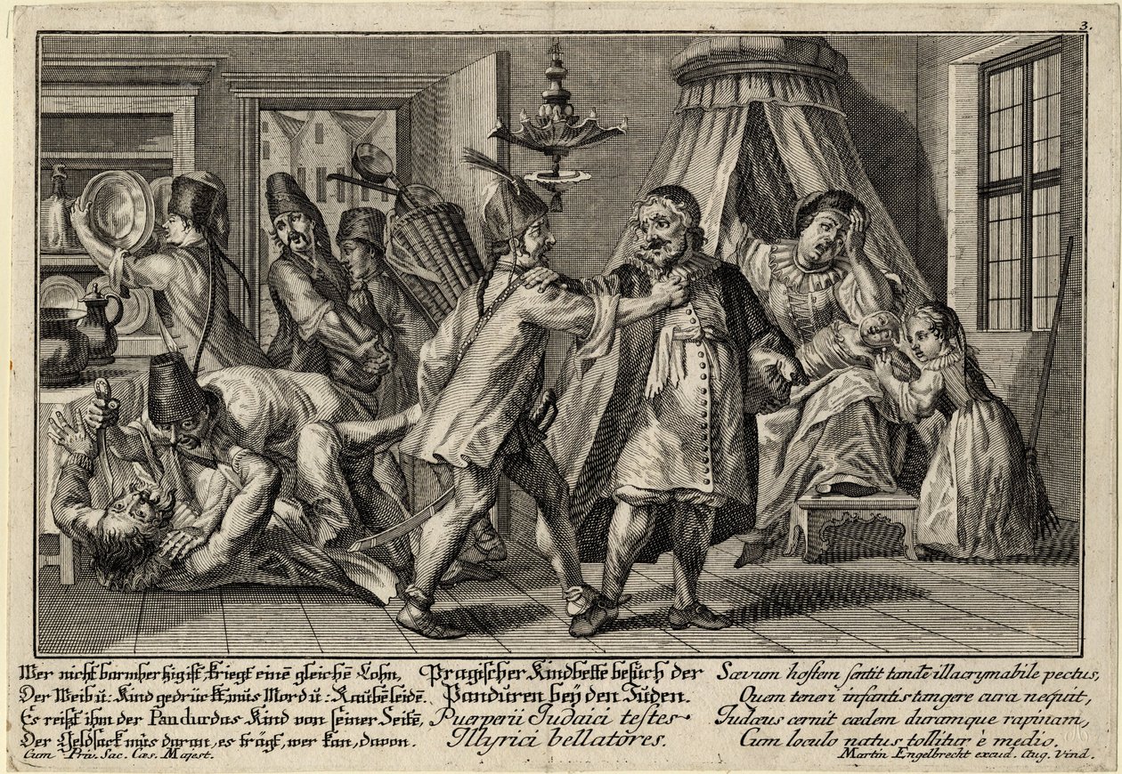 Die Panduren besuchen die Juden von Martin Engelbrecht