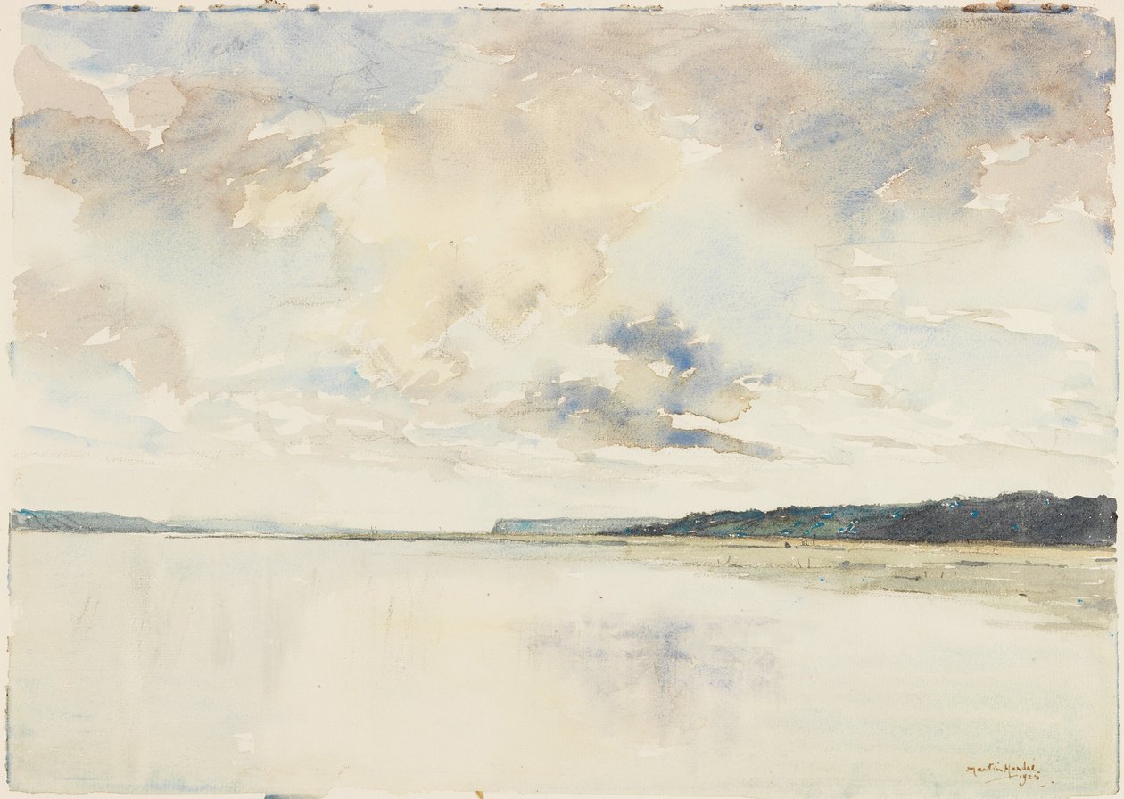 Die Mündung der Seine von Martin Hardie