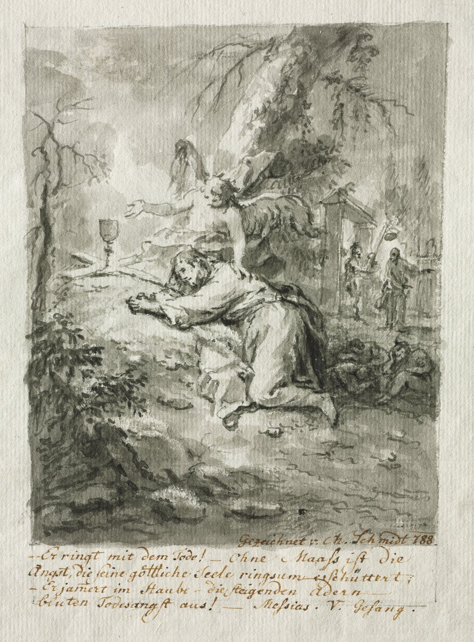 Christus am Ölberg, 1788 von Martin Johann Schmidt