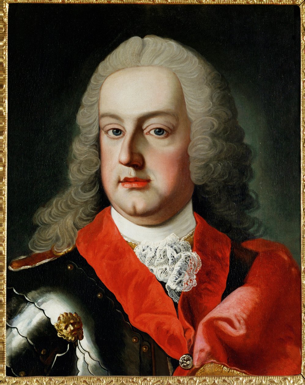 Franz I. Stephan, Kaiser, Herzog von Lothringen, Großherzog der Toskana, Ehemann von Kaiserin Maria Theresia von Martin van Mytens or Meytens