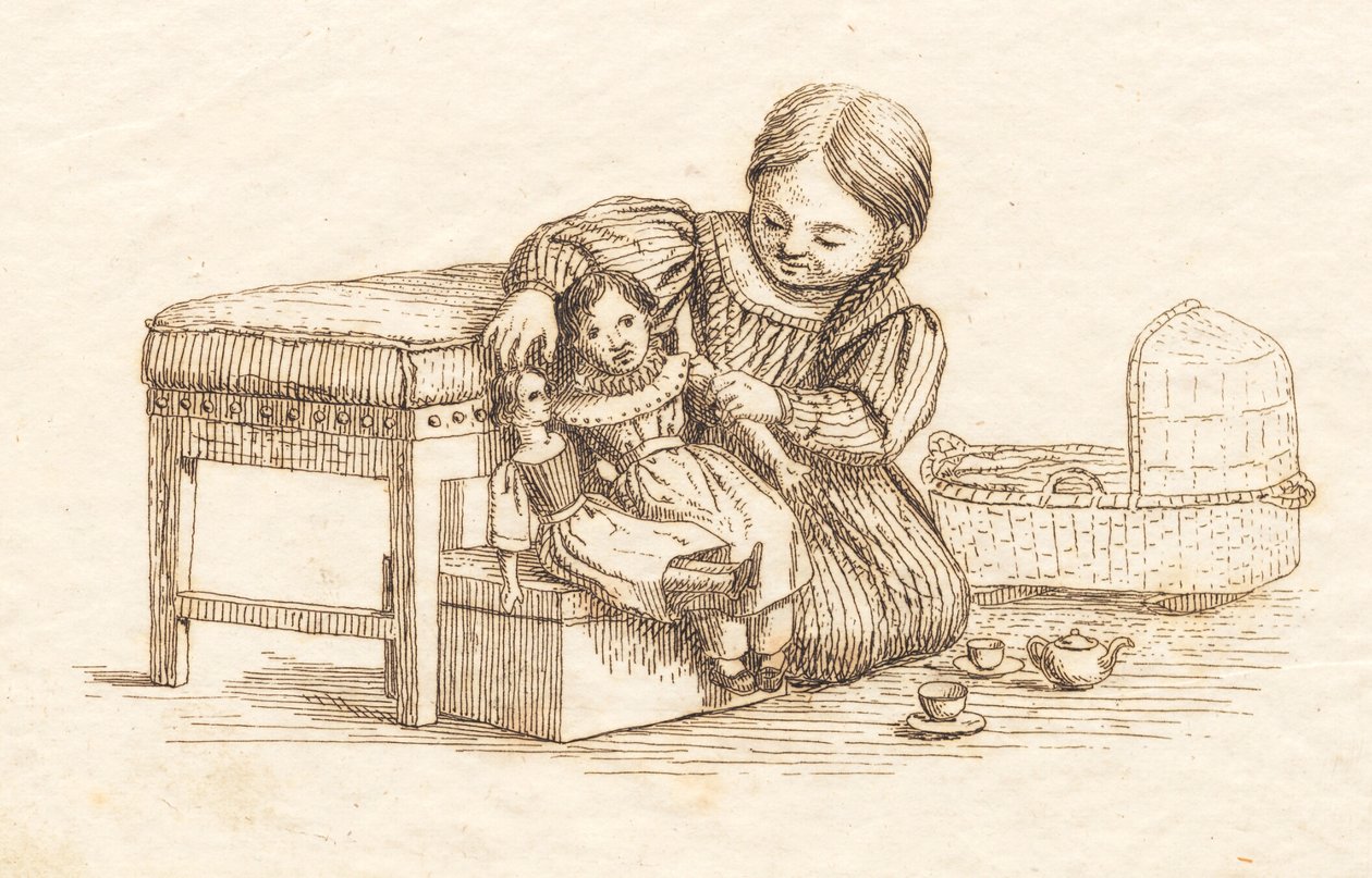 Illustration zu "Halvhundrede Fabler for Børn" von Hey von Martinus Rørbye