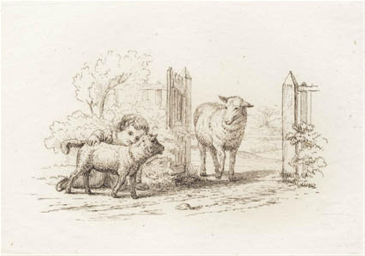 Illustration zu "Halvhundrede Fabler for Børn" von Hey von Martinus Rørbye