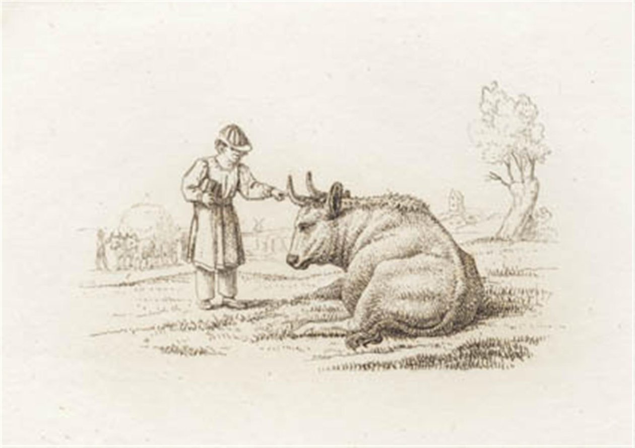 Illustration zu "Halvhundrede Fabler for Børn" von Hey von Martinus Rørbye