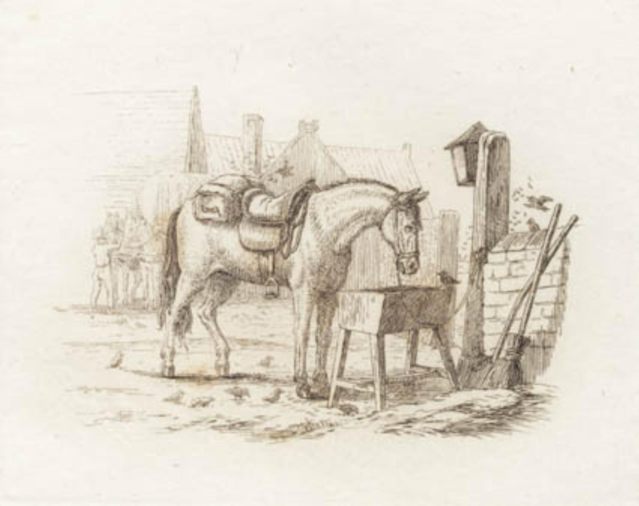 Illustration zu "Halvhundrede Fabler for Børn" von Hey von Martinus Rørbye