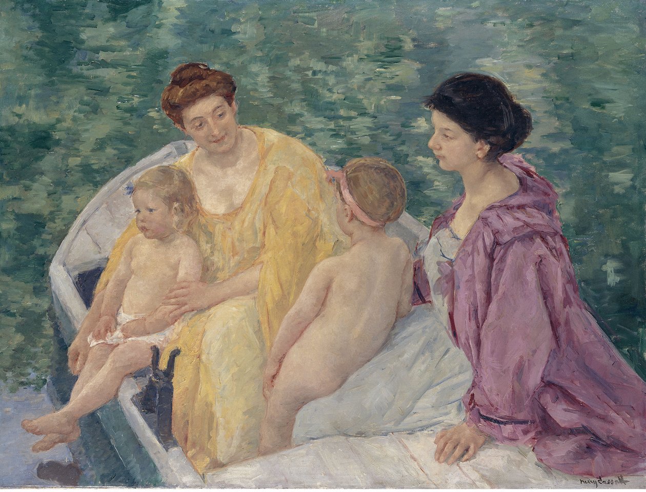 Das Bad von Mary Cassatt