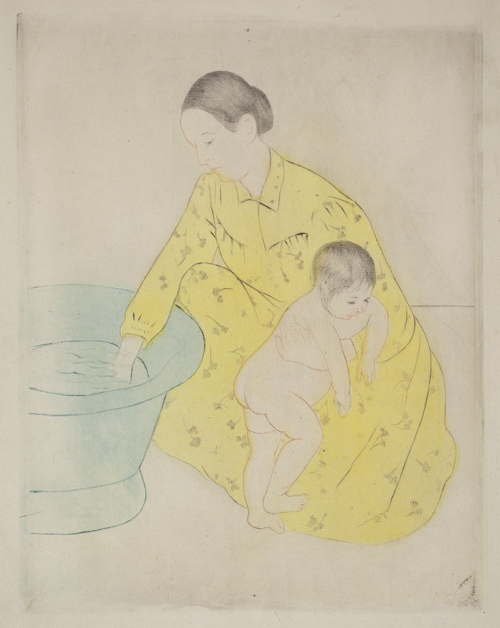 Das Bad von Mary Cassatt