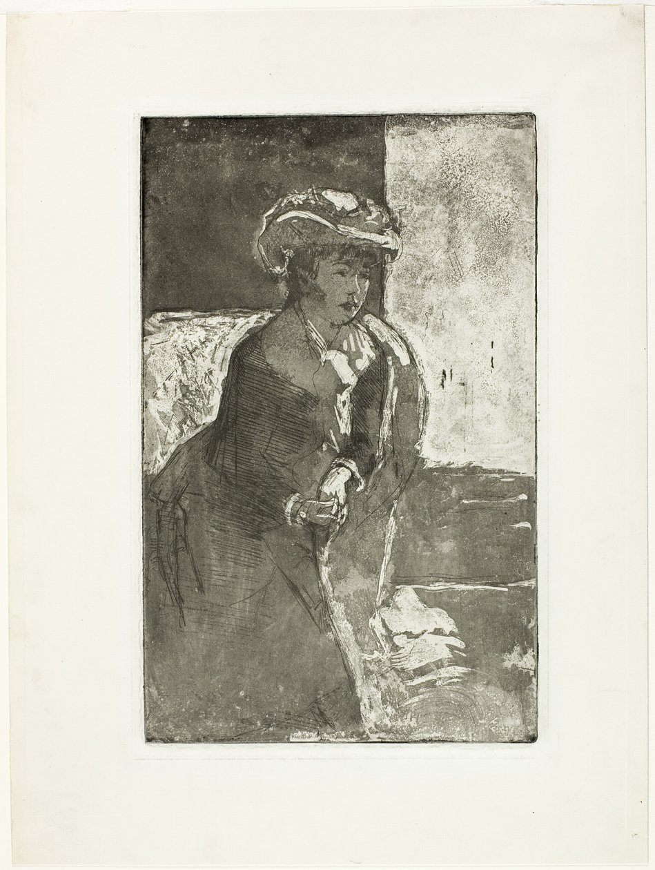 Die Ecke des Sofas, Nr. 3 von Mary Cassatt