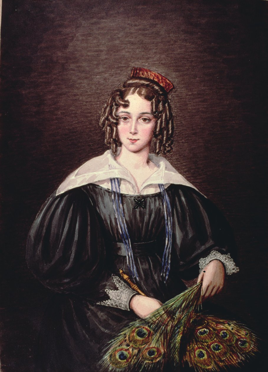 Miss Mary Kirby vom Castle Howard Inn, Yorkshire von Mary Ellen Best