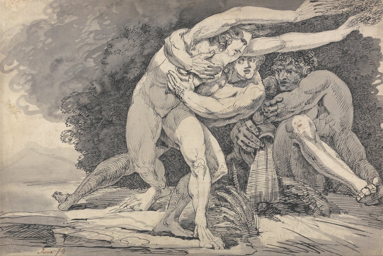 Apollo und Daphne von Master of the Giants