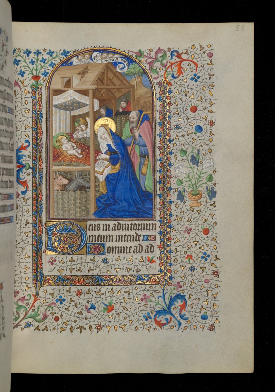 Geburt Christi von Master Dunois