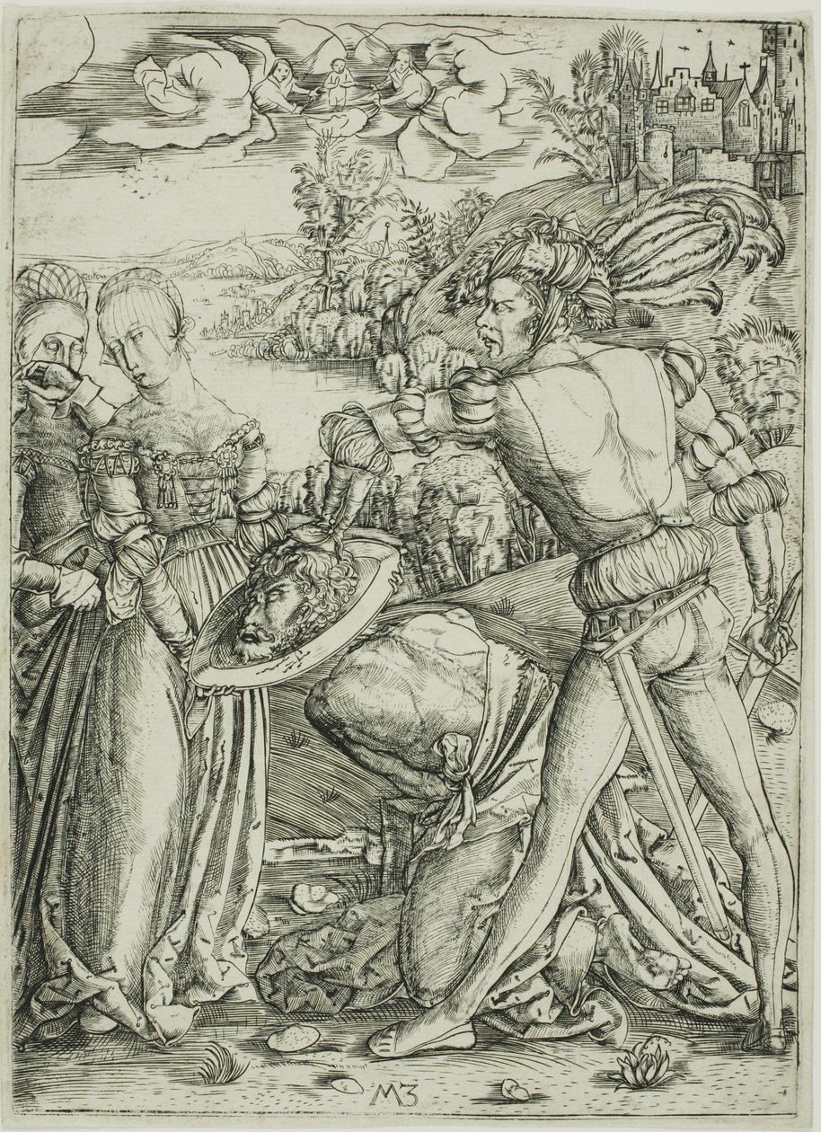 Die Enthauptung von Johannes dem Täufer von Master MZ