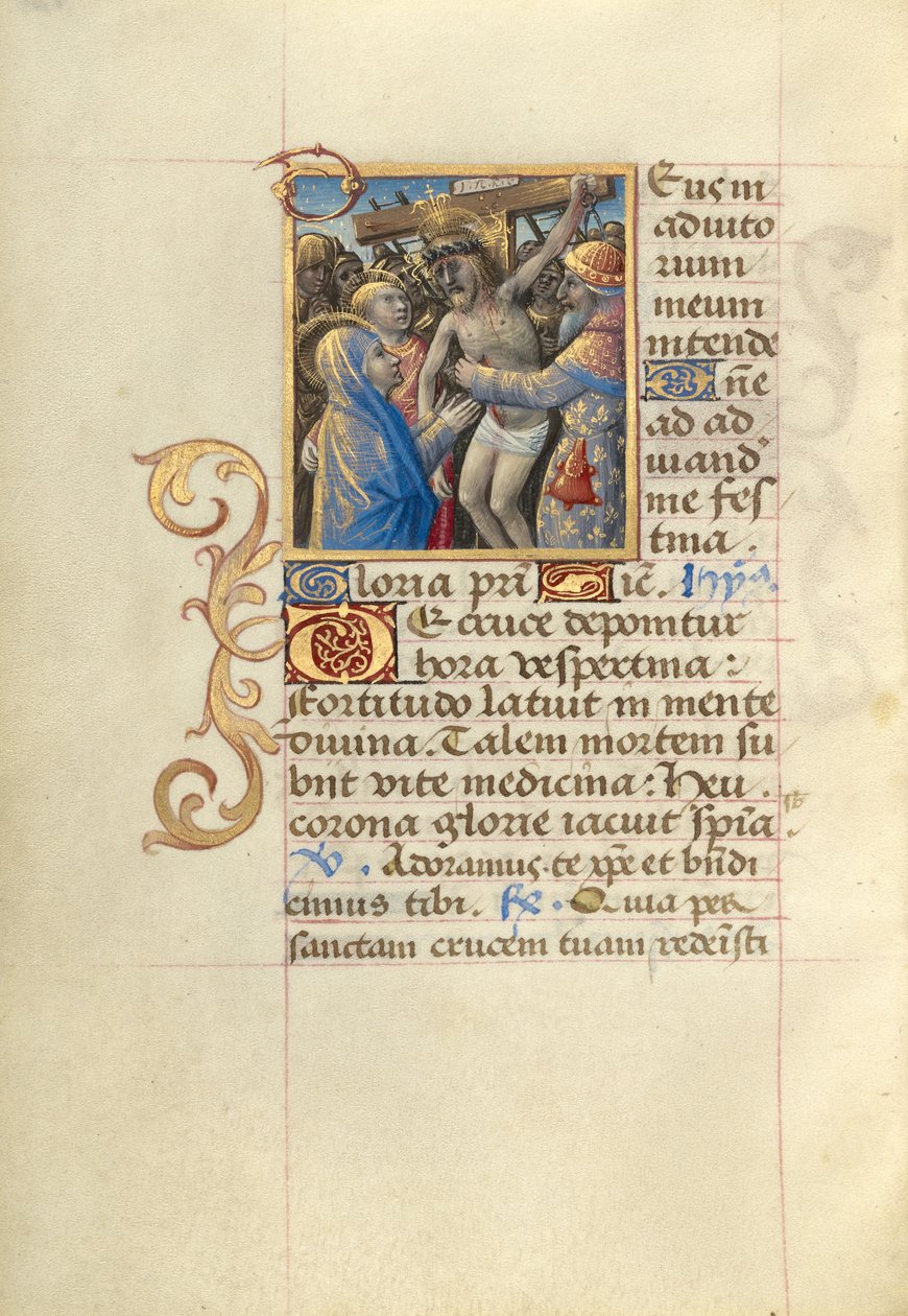 Kreuzabnahme von Master of Cardinal Bourbon: Kunstdruck