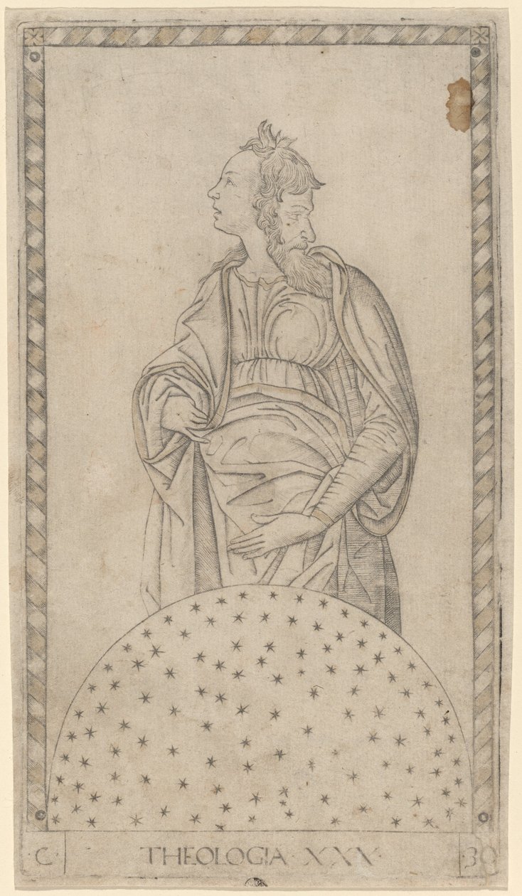 Theologie von Master of the E-Series Tarocchi