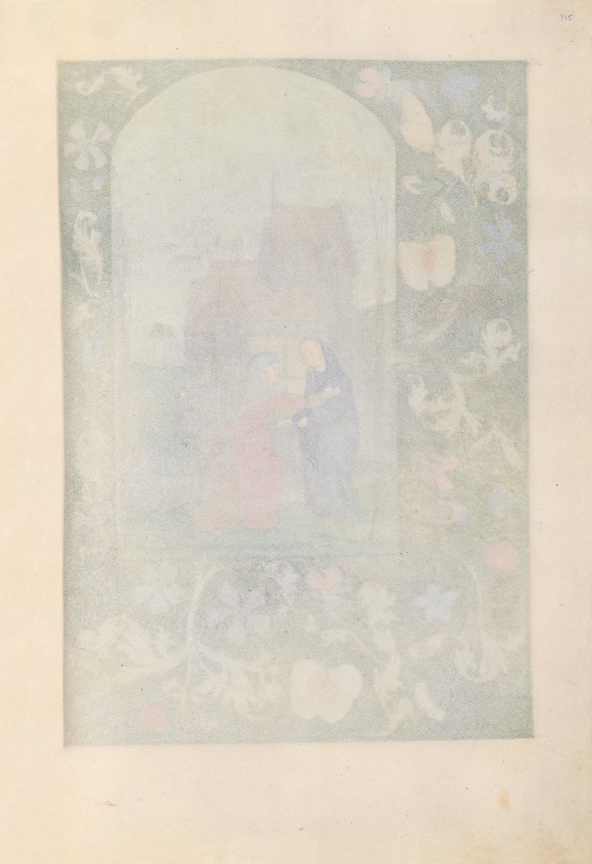 Stundenbuch der Königin Isabella der Katholischen, Königin von Spanien: Fol. 115r, um 1500 von Master of the First Prayerbook of Maximillian