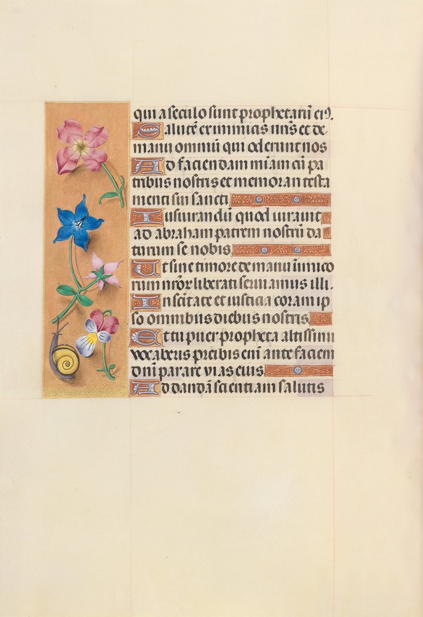 Stundenbuch der Königin Isabella die Katholische, Königin von Spanien: Fol. 123v, ca. 1500 von Master of the First Prayerbook of Maximillian