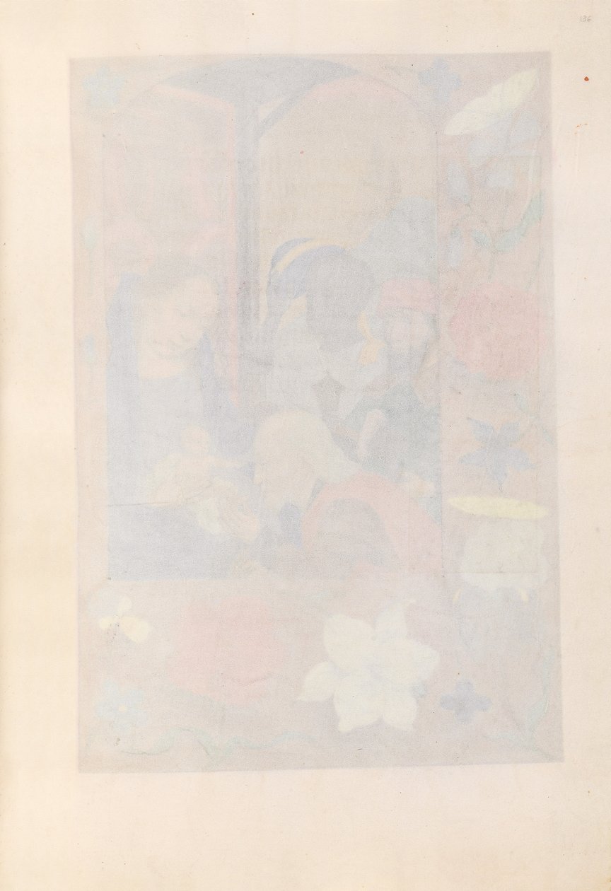 Stundenbuch der Königin Isabella der Katholischen, Königin von Spanien: Fol. 136r, um 1500 von Master of the First Prayerbook of Maximillian