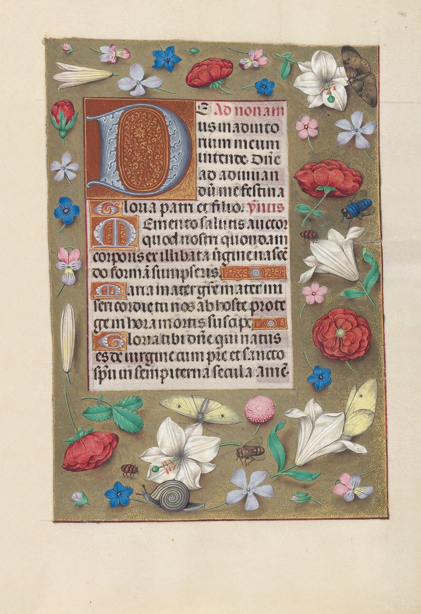 Stundenbuch der Königin Isabella die Katholische, Königin von Spanien: Fol. 142r, ca. 1500 von Master of the First Prayerbook of Maximillian