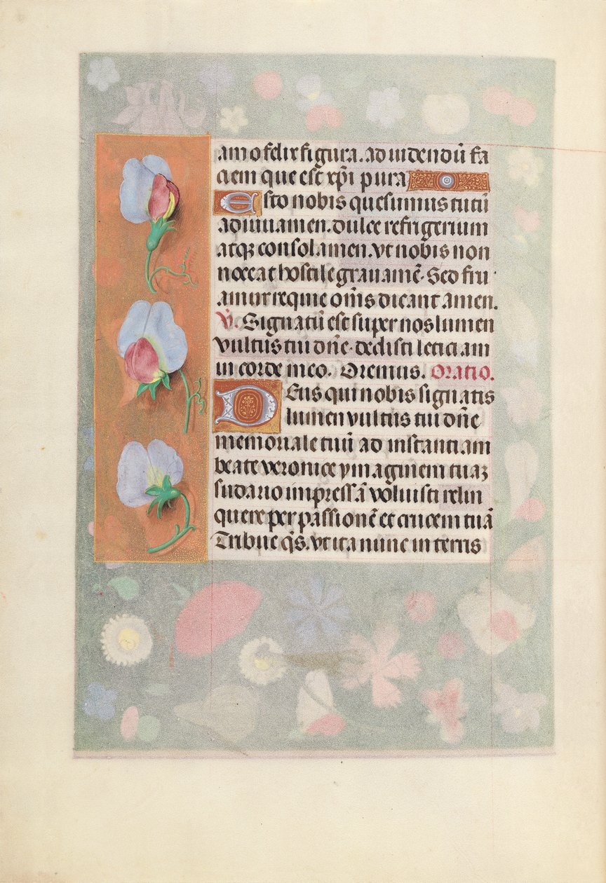 Stundenbuch der Königin Isabella der Katholischen, Königin von Spanien: Fol. 15v, ca. 1500 von Master of the First Prayerbook of Maximillian