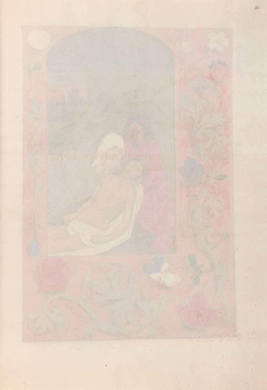 Stundenbuch der Königin Isabella der Katholischen, Königin von Spanien: Fol. 261r, ca. 1500 von Master of the First Prayerbook of Maximillian