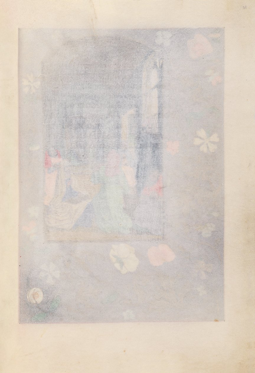 Stundenbuch der Königin Isabella der Katholischen, Königin von Spanien: Fol. 31r, ca. 1500 von Master of the First Prayerbook of Maximillian