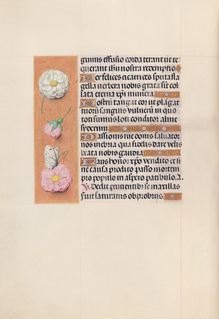 Stundenbuch der Königin Isabella der Katholischen, Königin von Spanien: Fol. 58v, ca. 1500 von Master of the First Prayerbook of Maximillian