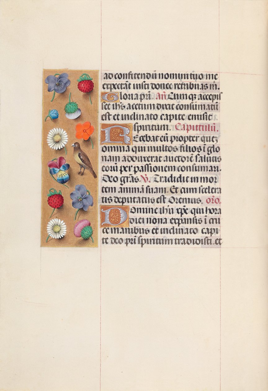 Stundenbuch der Königin Isabella der Katholischen, Königin von Spanien: Fol. 70v von Master of the First Prayerbook of Maximillian