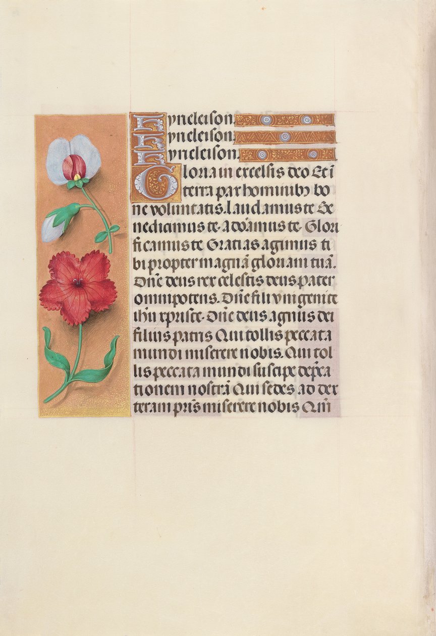 Stundenbuch der Königin Isabella der Katholischen, Königin von Spanien: Fol. 89v, ca. 1500 von Master of the First Prayerbook of Maximillian