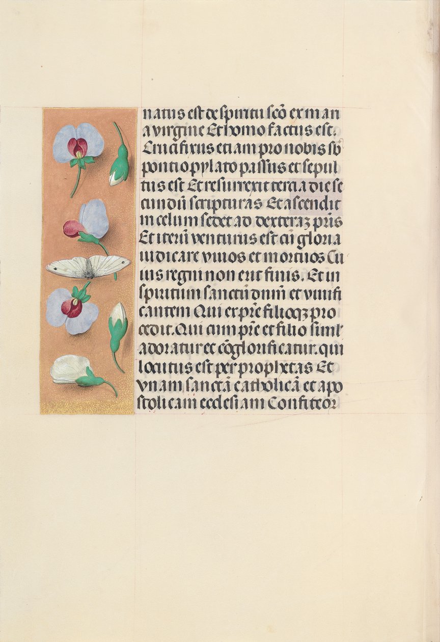 Stundenbuch der Königin Isabella der Katholischen, Königin von Spanien: Fol. 91v, um 1500 von Master of the First Prayerbook of Maximillian