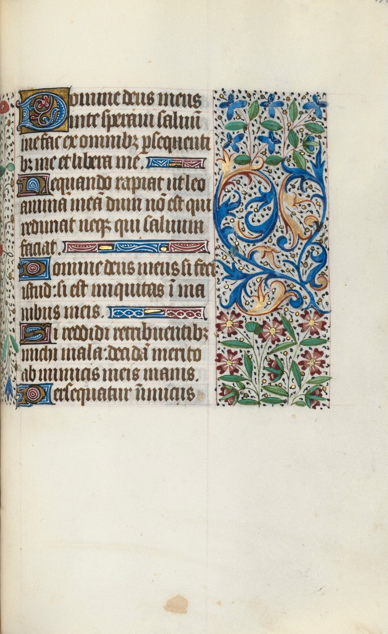 Stundenbuch Gebrauch von Rouen: fol. 113r, ca. 1470 von Master of the Geneva Latini